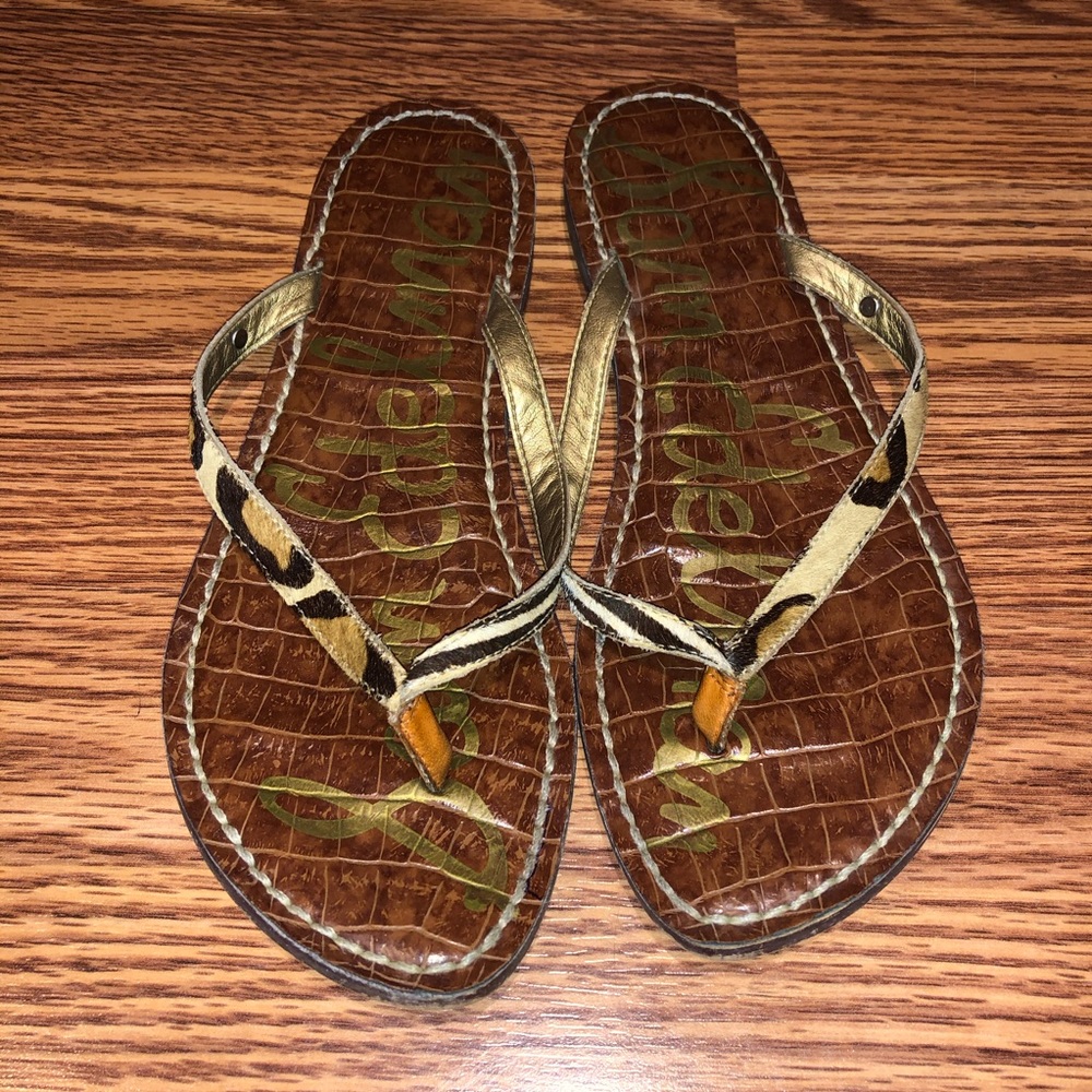Sam Edelman Leopard Print Sandal